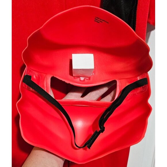 Lego Ninjago Kai Legacy Classic Costume 10-12 Jumpsuit Mask Red Ninja Disguise - Picture 5 of 12